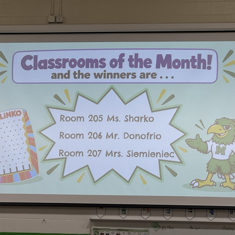 classrooms of the month