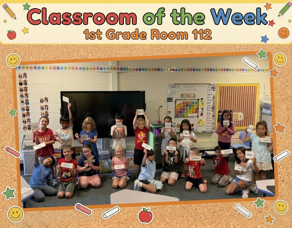 1st grade classroom of the week room 112