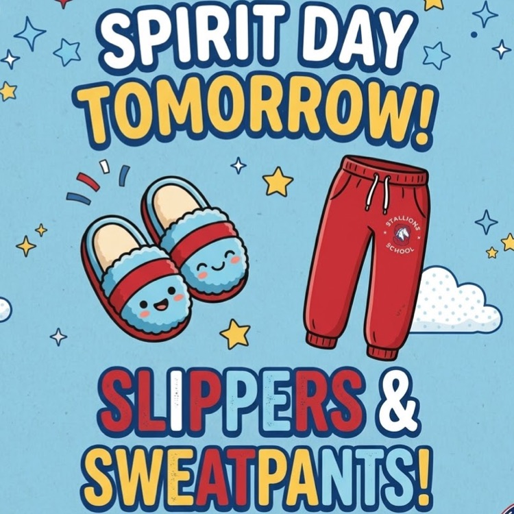 Spirit Day - Slippers and Sweatpants