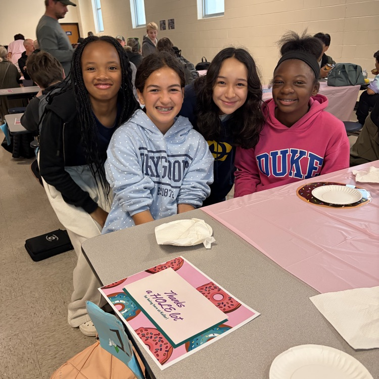 Donuts For Grownups event at Keller Junior High