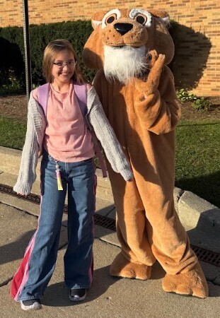 photo of a student standing with Cody