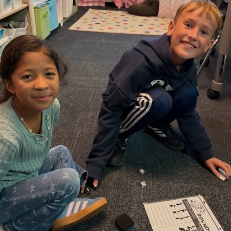 kids doing math problems 
