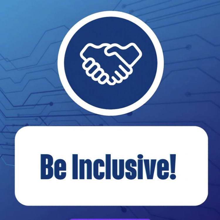 be inclusive 