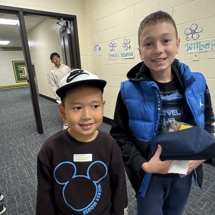 Students walking to tribes 
