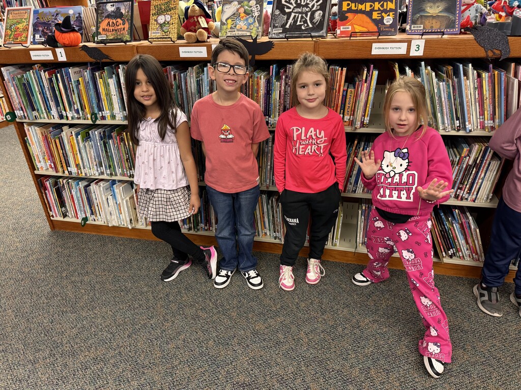 Kids wearing pink