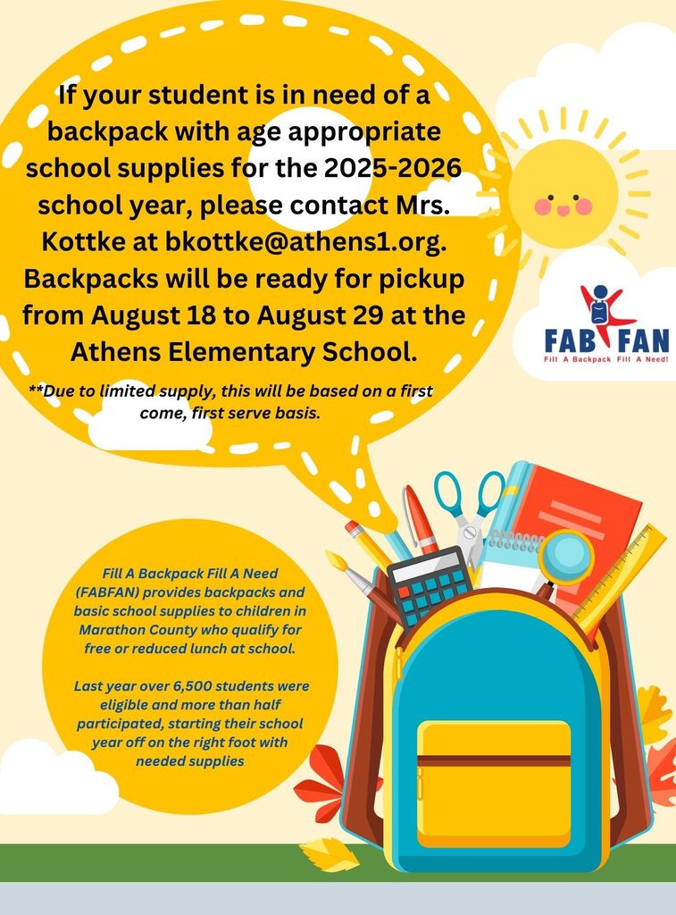 Fill a Backpack