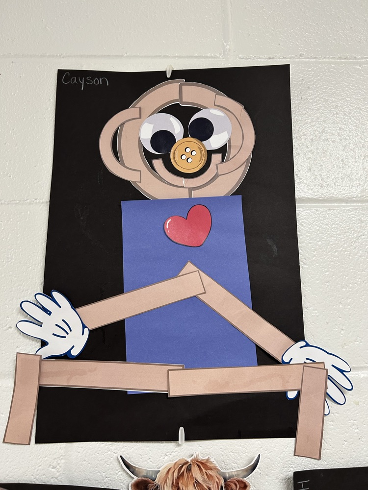 Finished product of Mat Man