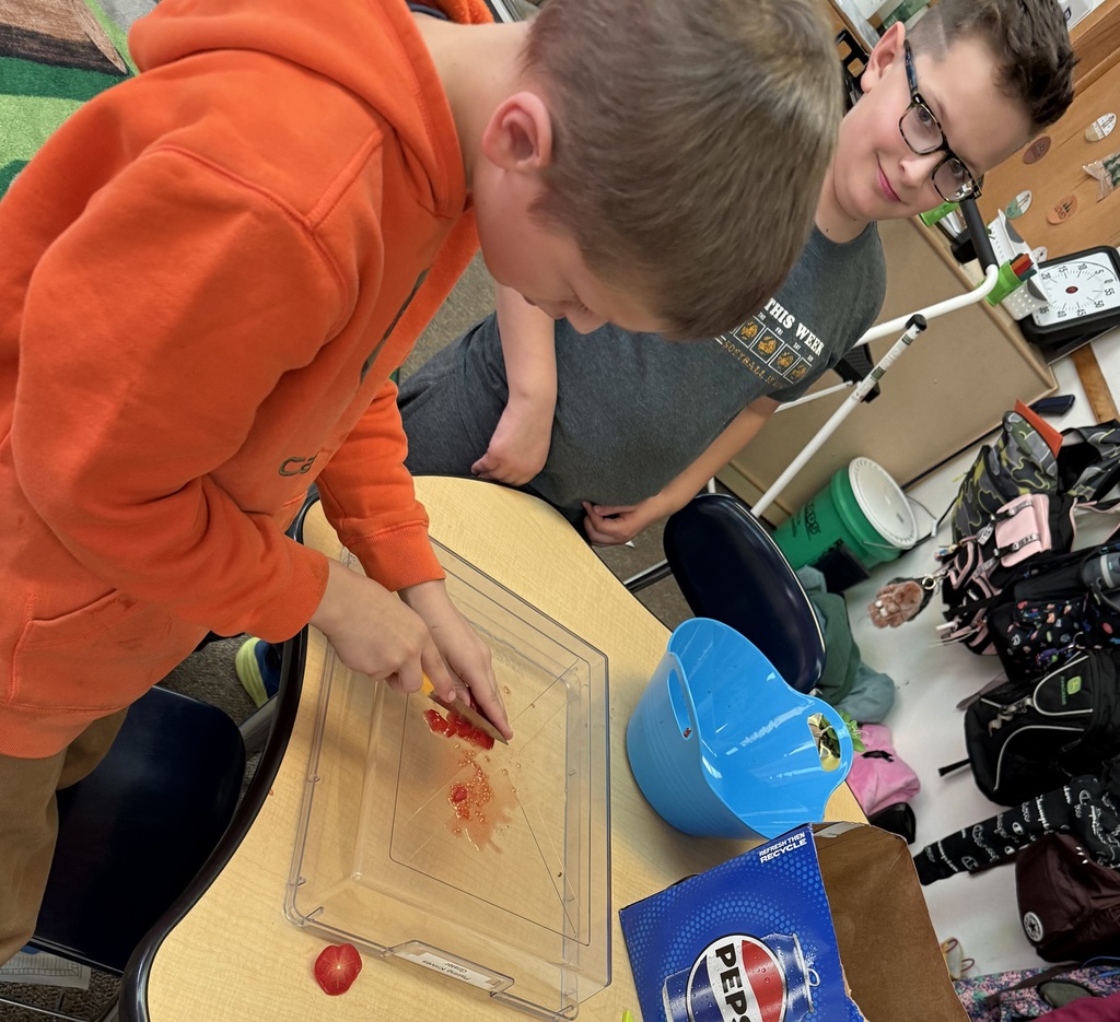 Carefully using grant funded supplies.