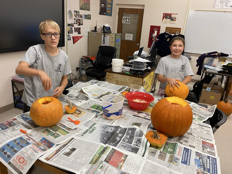 carving pumpkins 