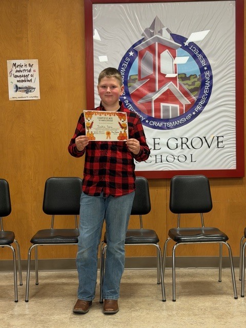 MGCS Spelling Bee Winner