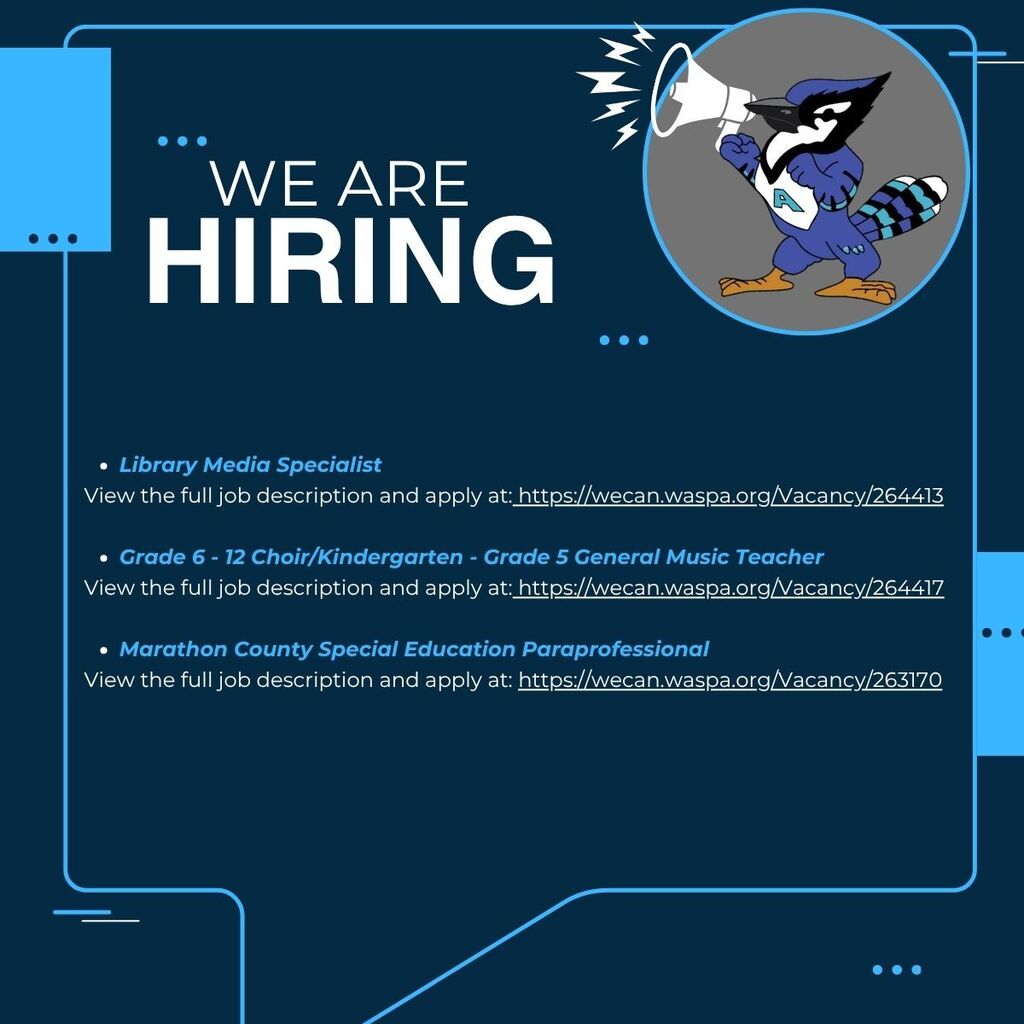 We are hiring