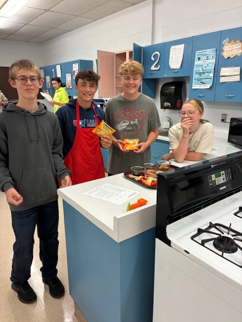 One group showcasing the ingredients!