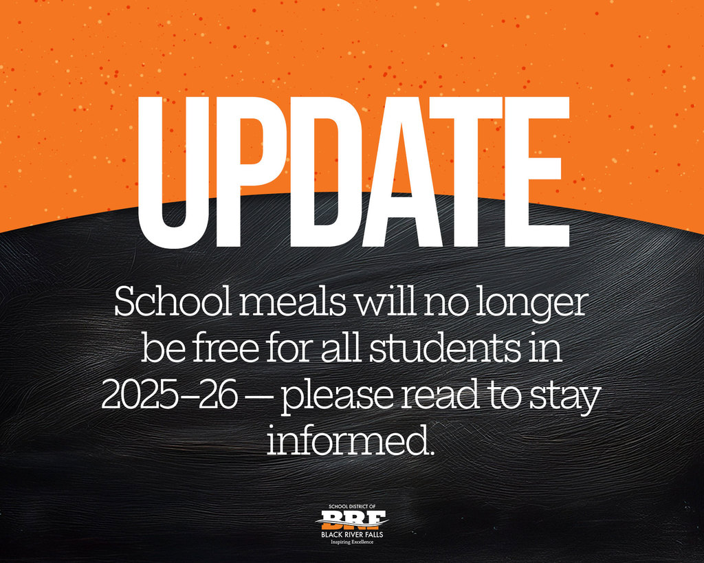 Update. School meals will no longer be free for all students in 2025–26—please read to stay informed.