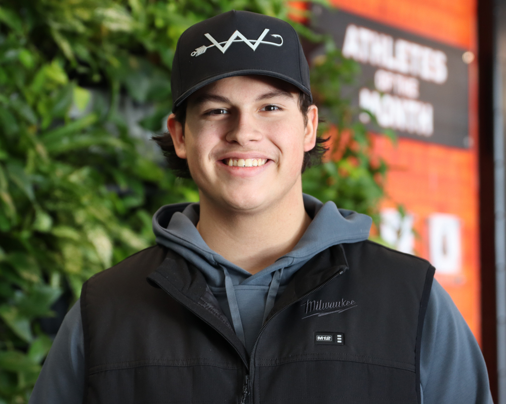 Boy smiling in portrait