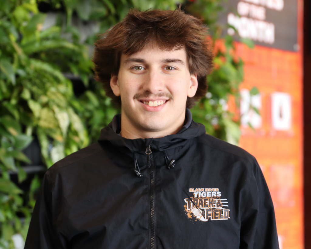 Boy smiling in portrait