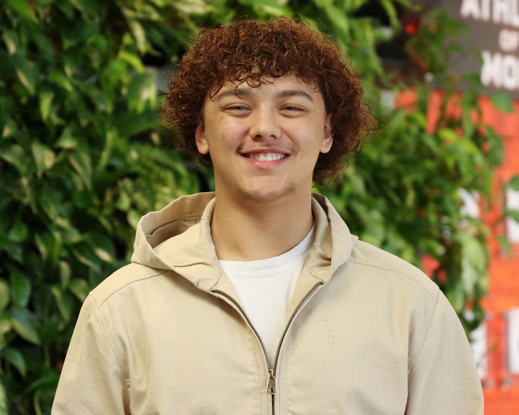 Boy smiling in portrait