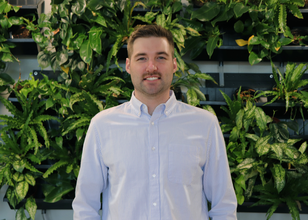 Man smiling in portrait