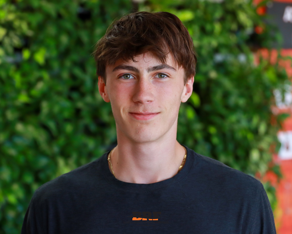 Boy smiling in portrait