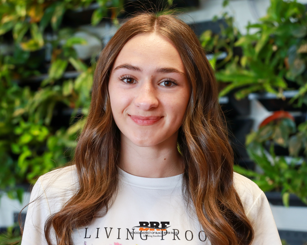 Girl smiling in portrait