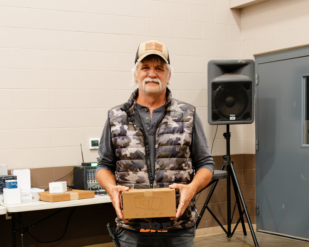Man holding a box