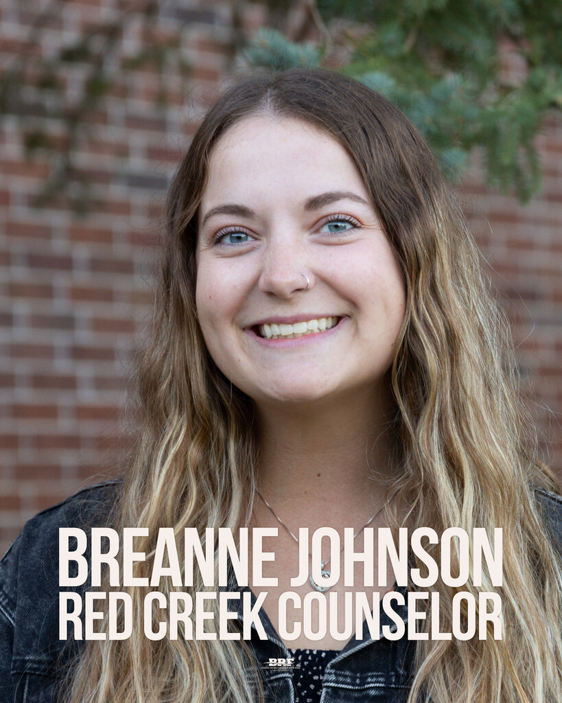 Breanne Johnson, Red Creek Counselor. Portrait of a woman wearing a black jacket.