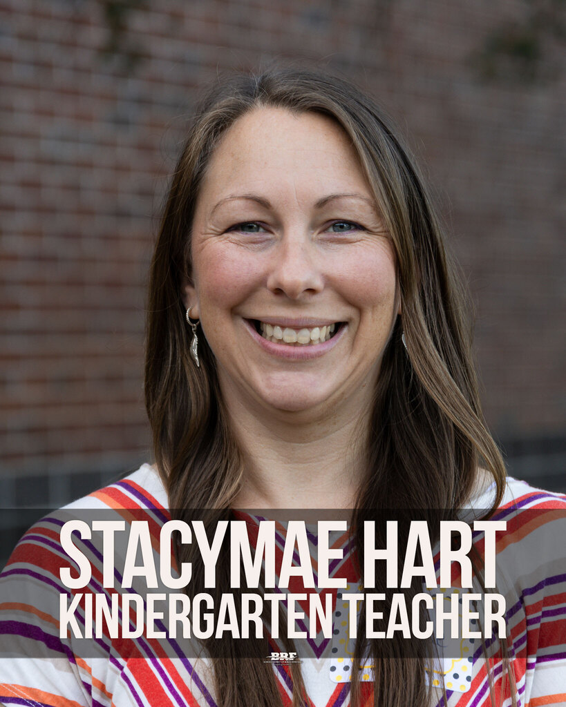 StacyMae Hart, Kindergarten Teacher. Portrait of a woman.