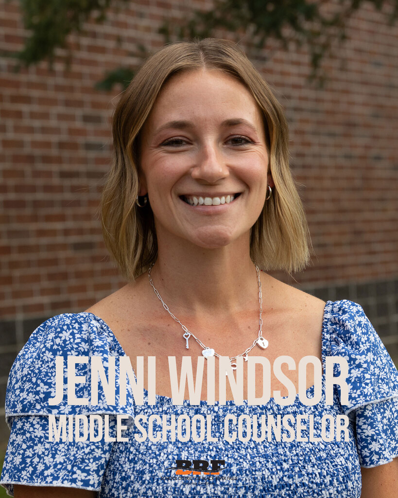 Jenni Windsor, middle school counselor