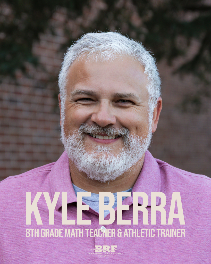 Kyle Berra, 8th grade math teacher and athletic trainer