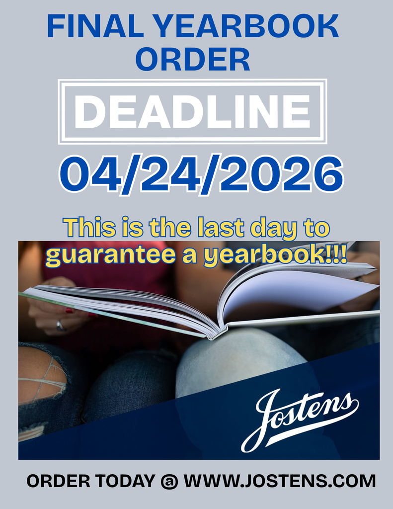 Last day to guarantee a yearbook, 