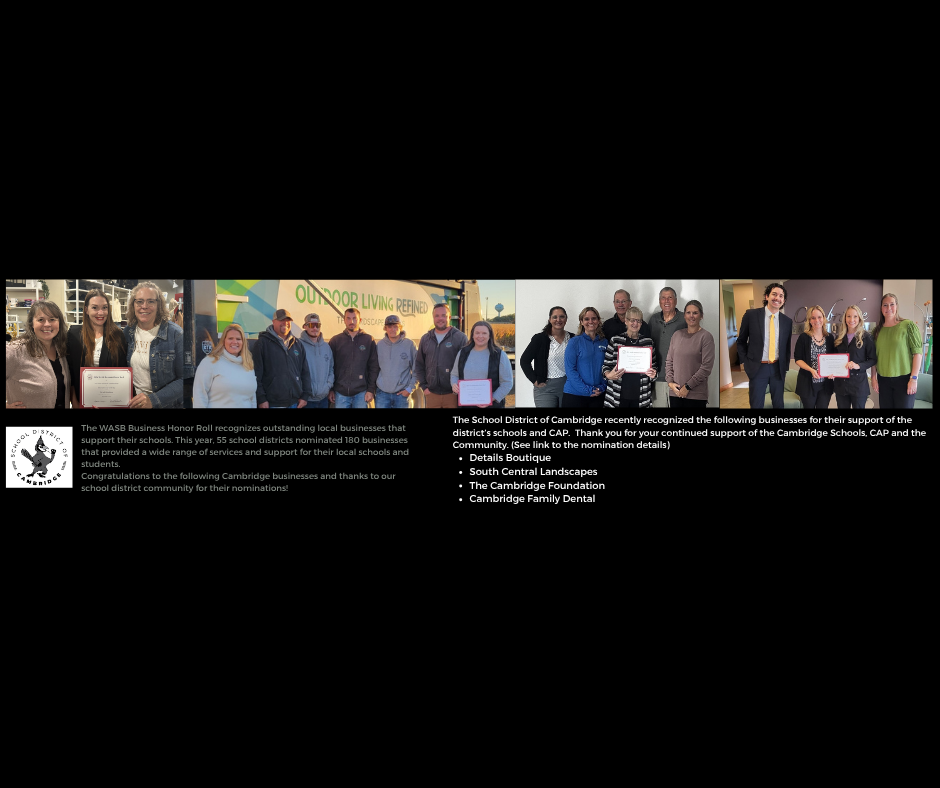 WASB Business Honor Roll