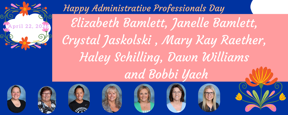 Happy Administrative Professionals Day ~ April 22
