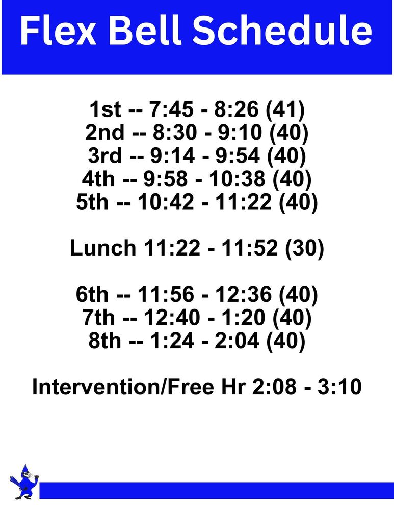 Flex Bell Schedule