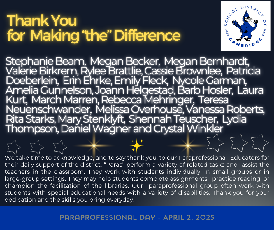 Paraprofessional Day