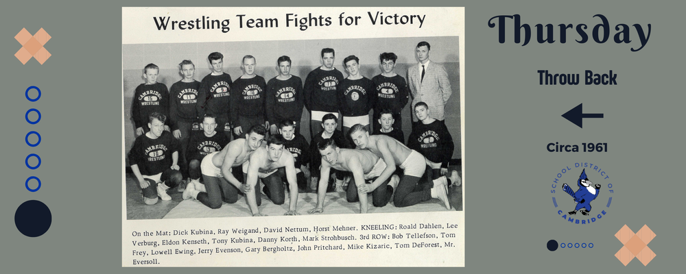 1961 Wresting Team