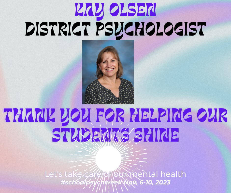 Picture of Kay Olsen, School Psychologist