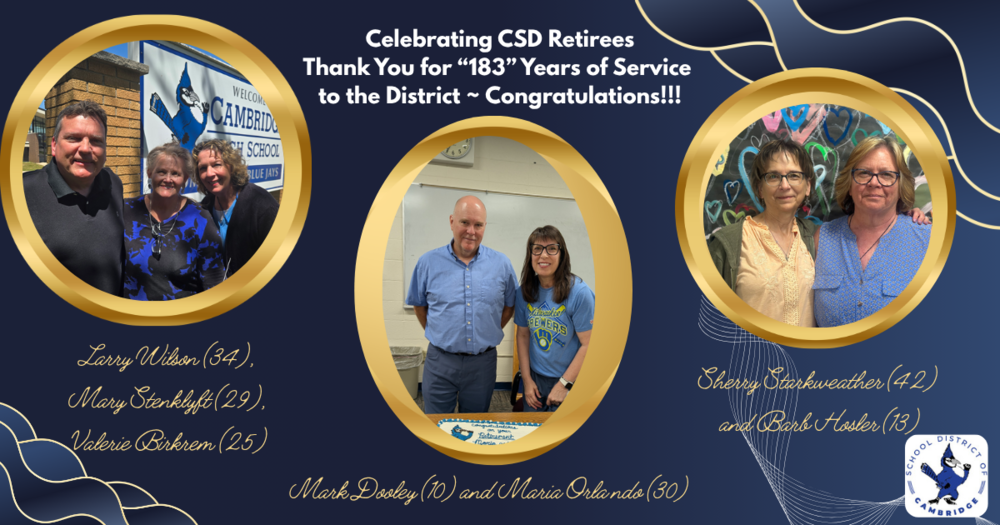 Celebrating CSD Retirees