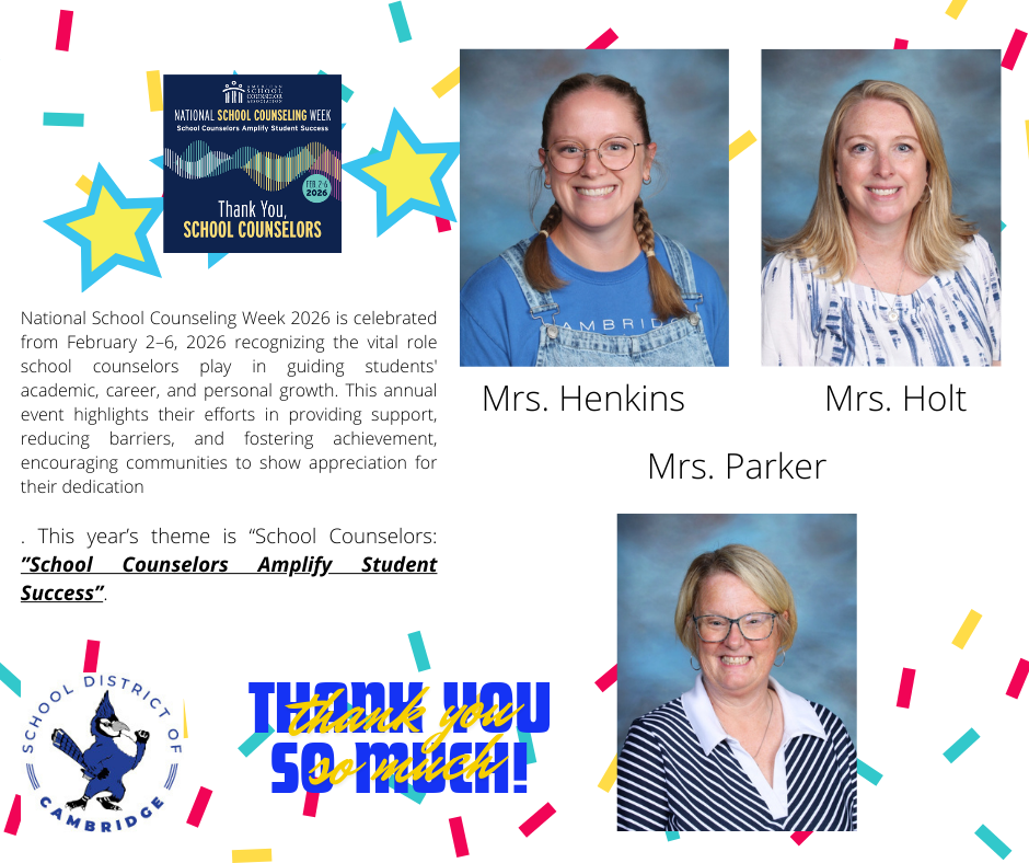 Celebrating School Counselor Week