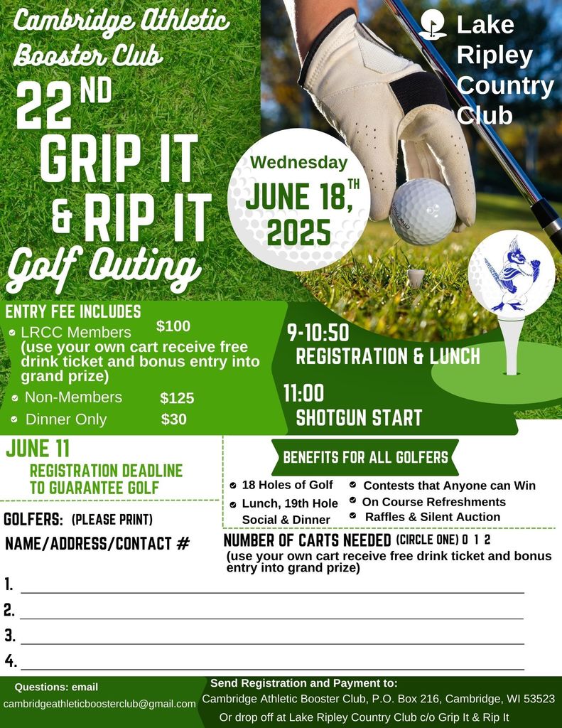 22nd Annual GRIP IT & RIP IT - June 18, 2025