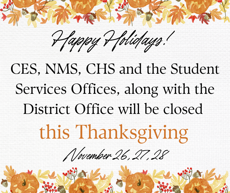 Thanksgiving Office Hours