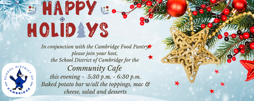 Community Cafe Today!