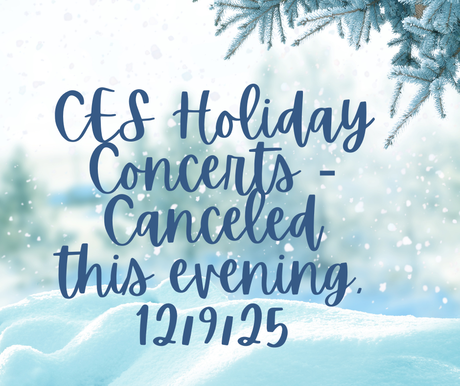 CES Concerts Canceled - 12/9/25
