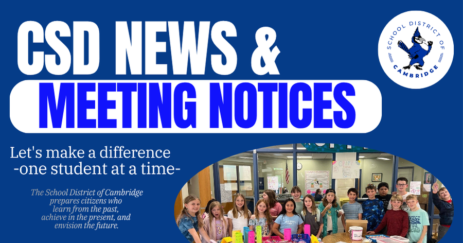 Board of Education Committee and Special Meeting Notice 8/17/26