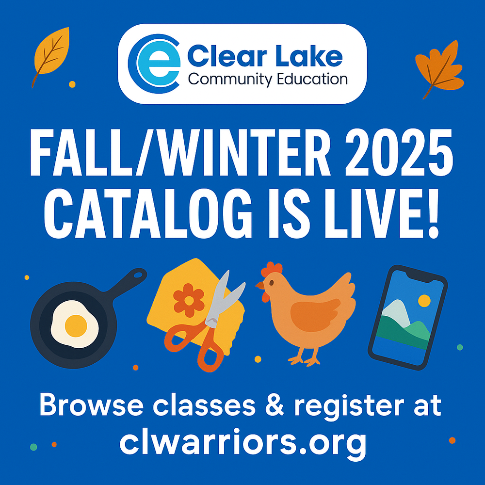 Community Education Catalog is Live at clwarriors.org
