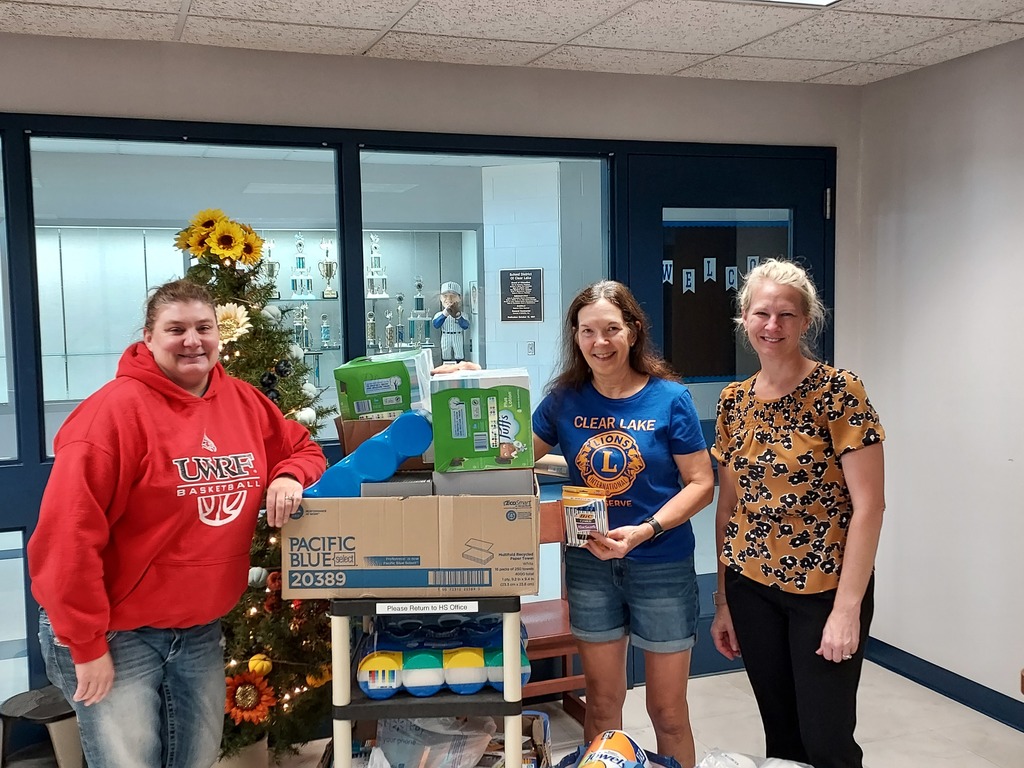 Lion's Club supply donation