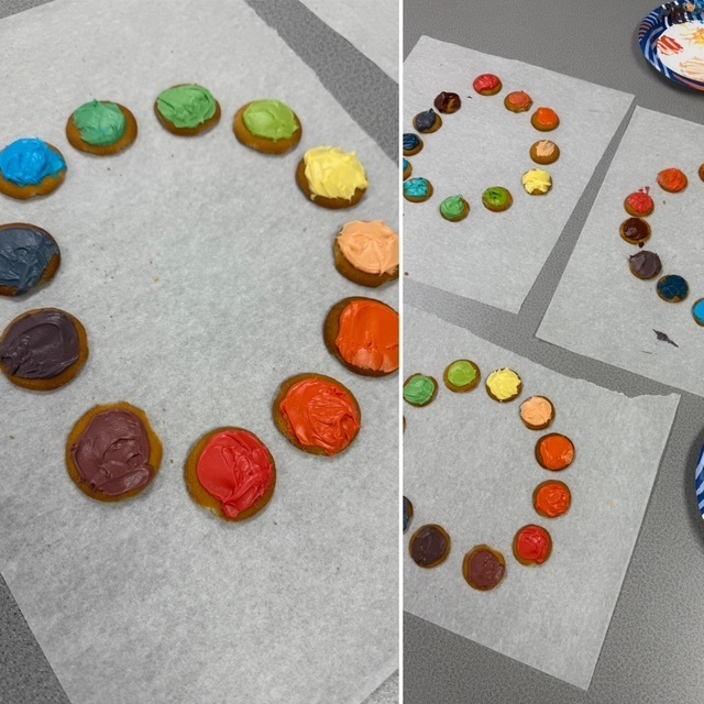 Color Wheel Cookies