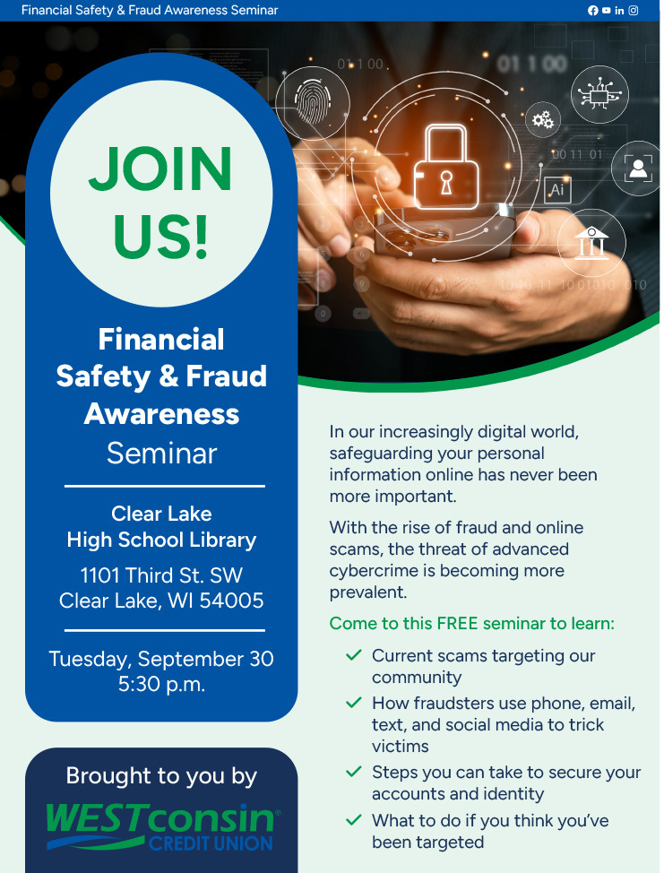 Financial Safety and Fraud Awareness Class