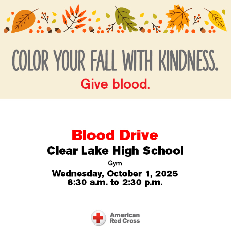 Red Cross Blood Drive Flyer