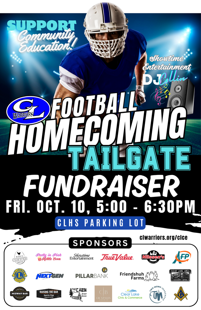 Community Education Tailgate Flyer