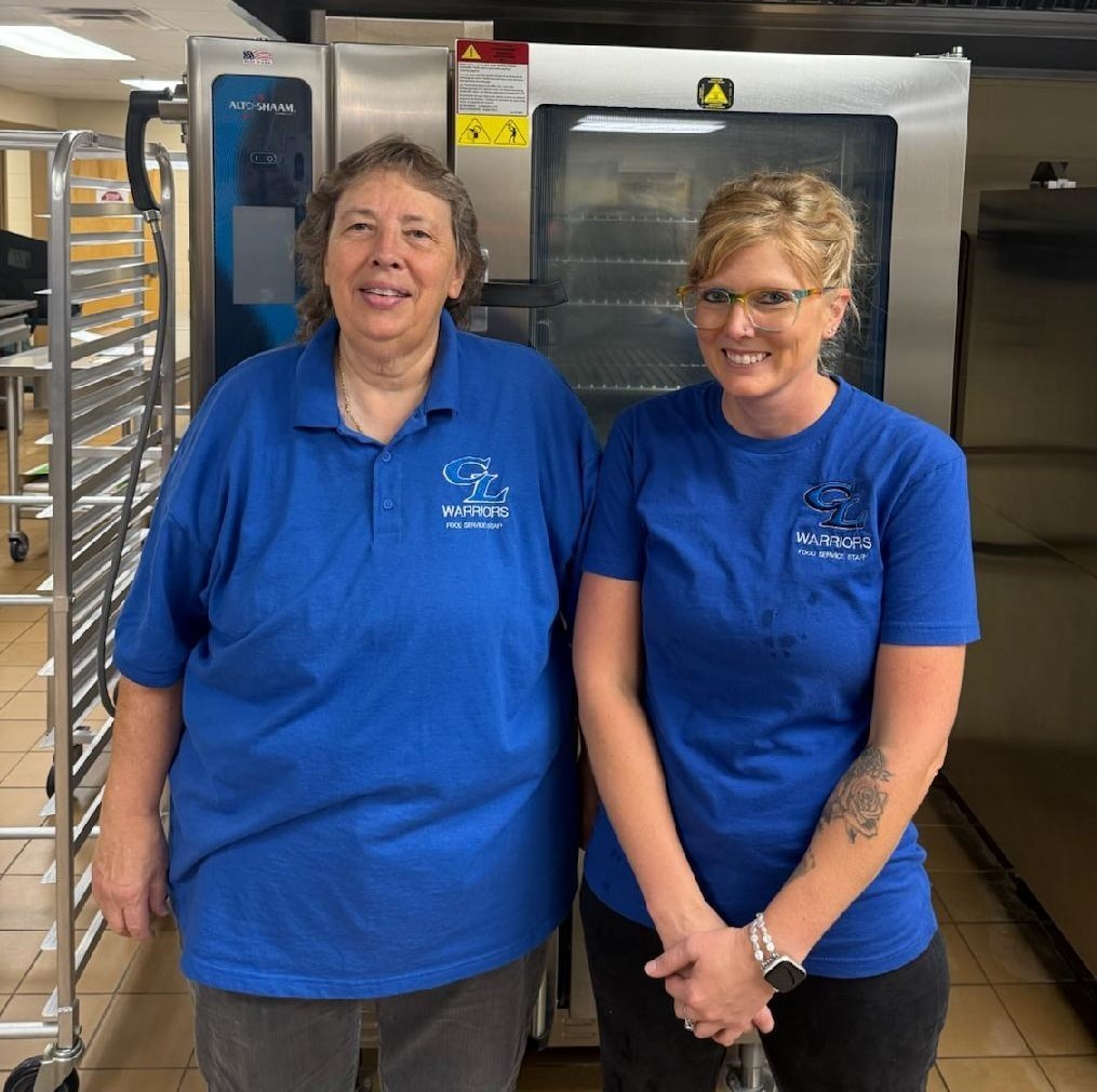 School Cooks standing