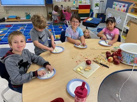 Applesauce Fun in First Grade!